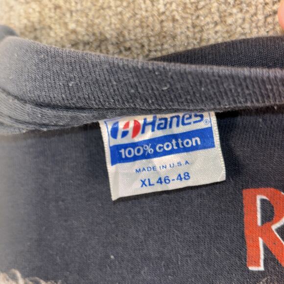 Vintage 1986 Robert Palmer Addicted To Love Tour T-shirt Music Band XL Black - Picture 5 of 9